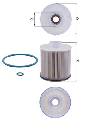 Filtr paliwa do Renault, KX 486D, KNECHT w ofercie sklepu e-autoparts.pl 